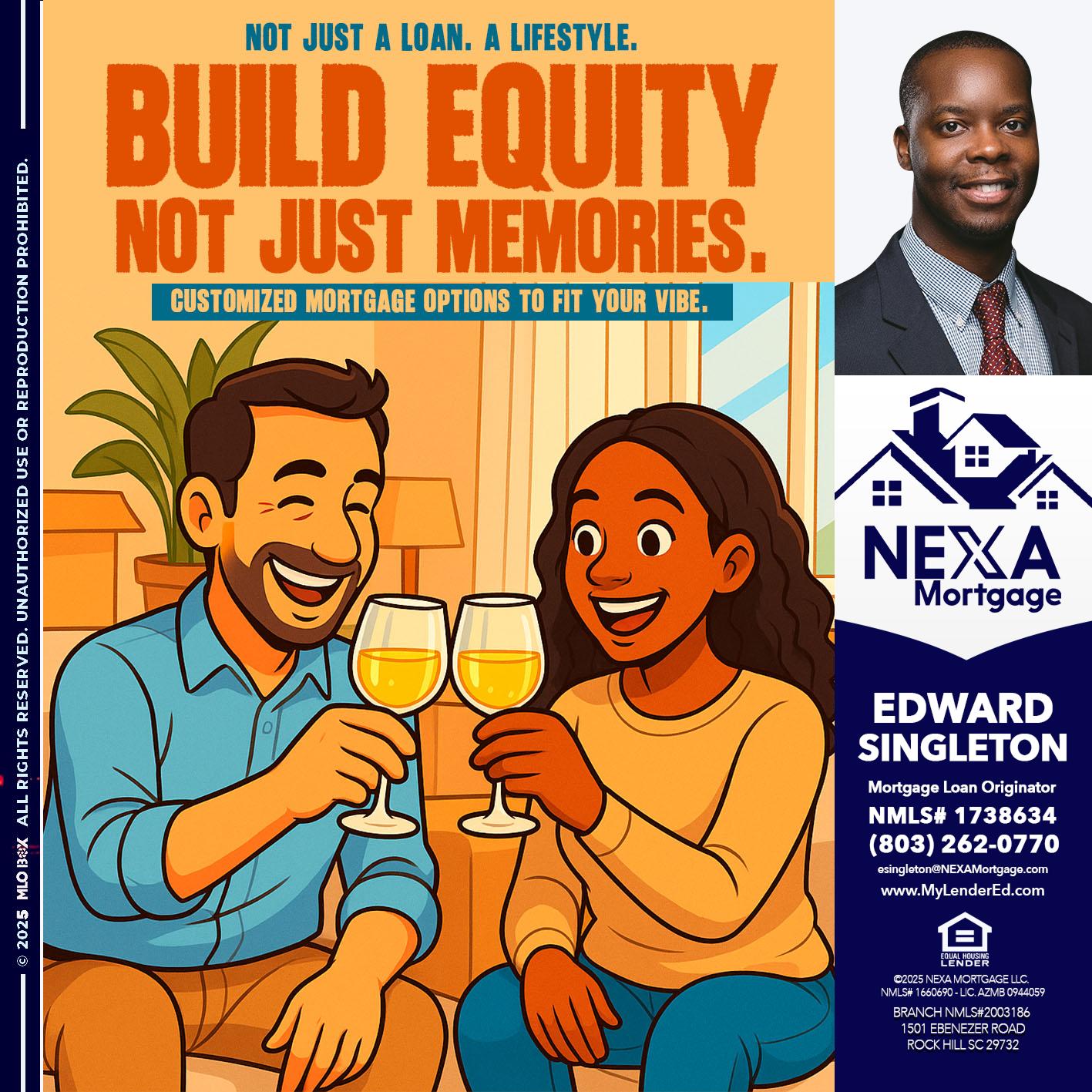 BILD EQUITY - Edward Singleton -Sr. Mortgage Loan Originator