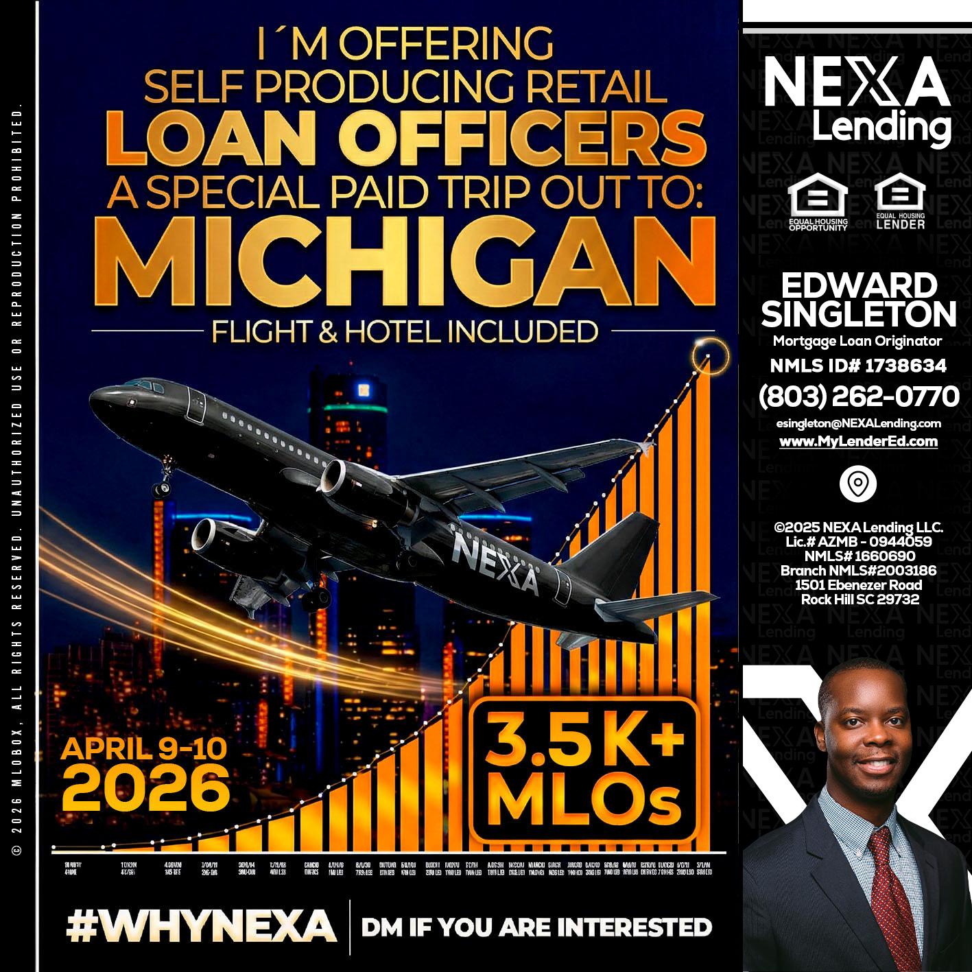 3.5K - Edward Singleton -Sr. Mortgage Loan Originator