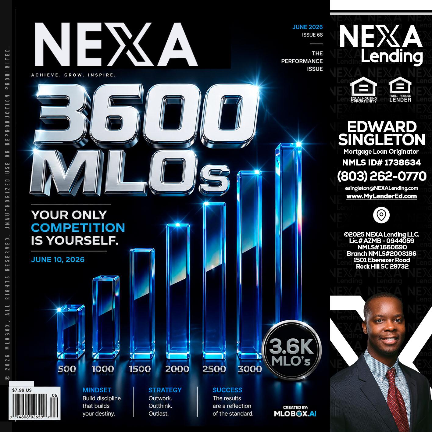 3600 MLOs - Edward Singleton -Sr. Mortgage Loan Originator