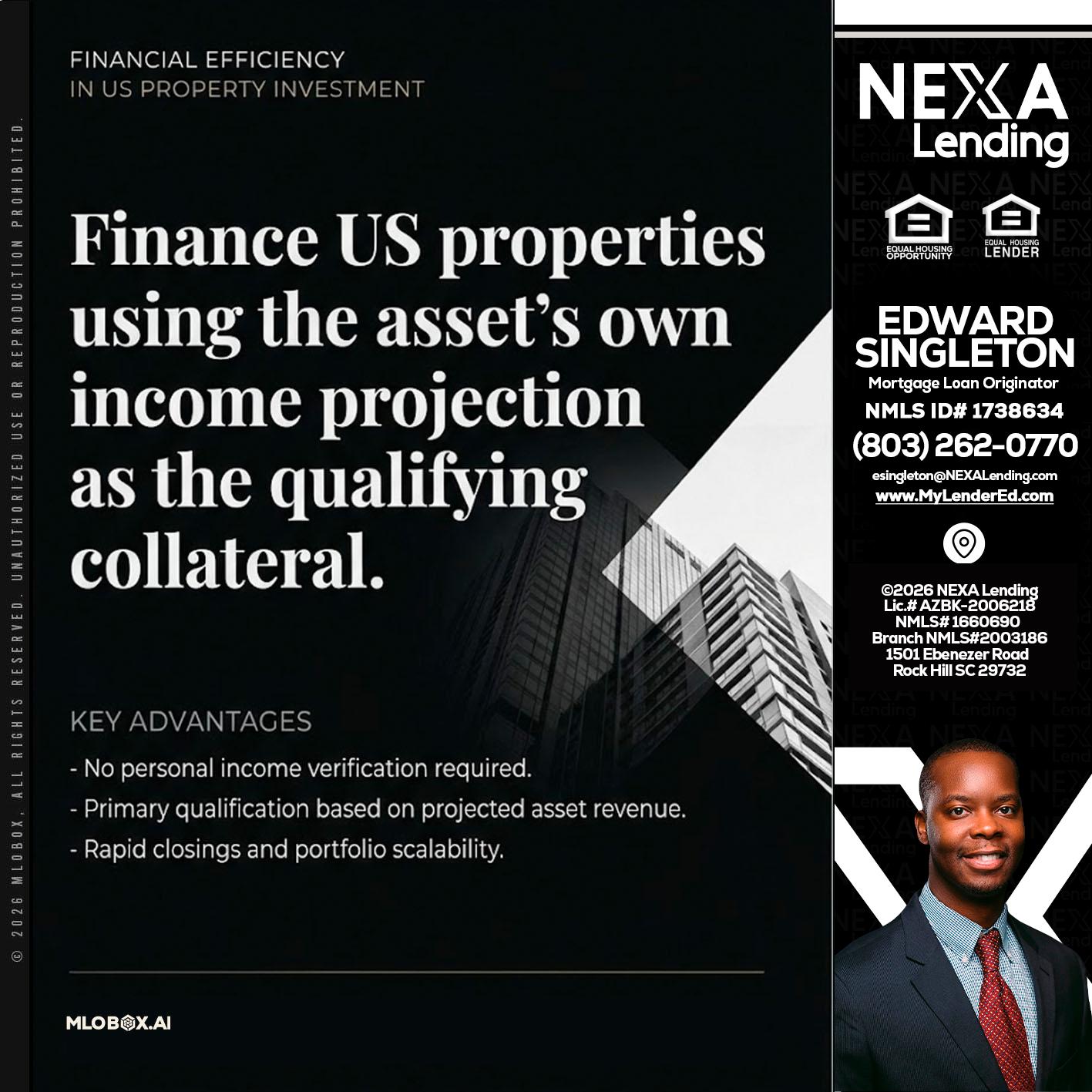finance US - Edward Singleton -Sr. Mortgage Loan Originator